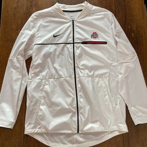 Ohio State Nike Shield Jacket White Men's Large